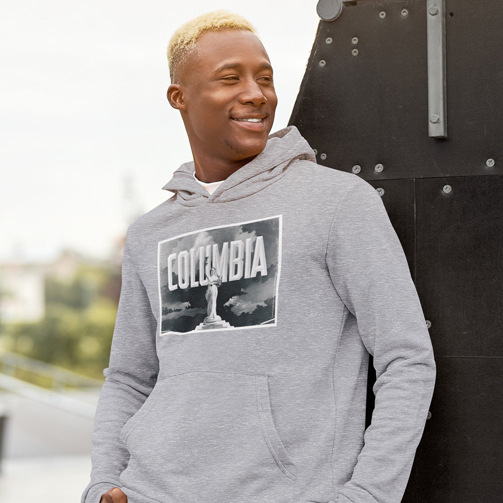 Columbia Pictures Black and White Logo Hoodie