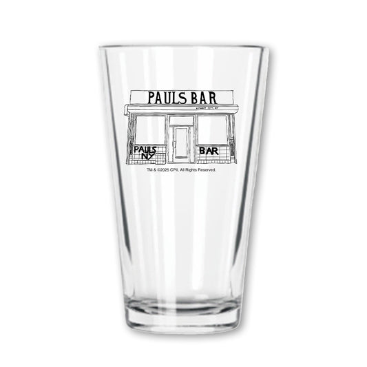 Caught Stealing Paul's Bar Pint Glass
