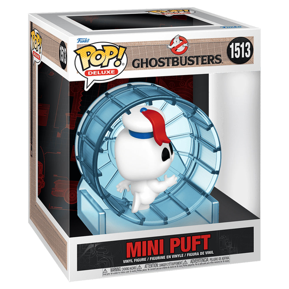 Ghostbusters Frozen Empire: Mini Puft in Hamster Wheel Pop Figure
