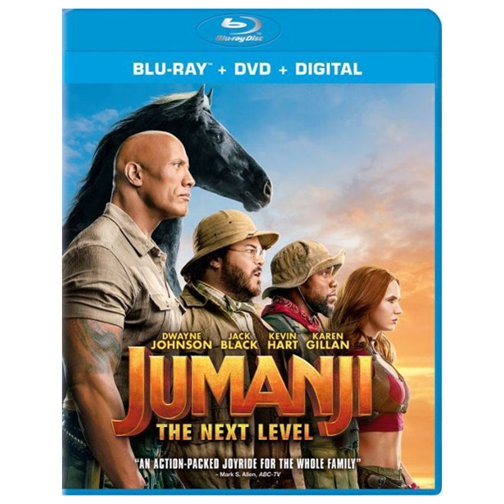 JUMANJI: NEXT LEVEL Blu Ray