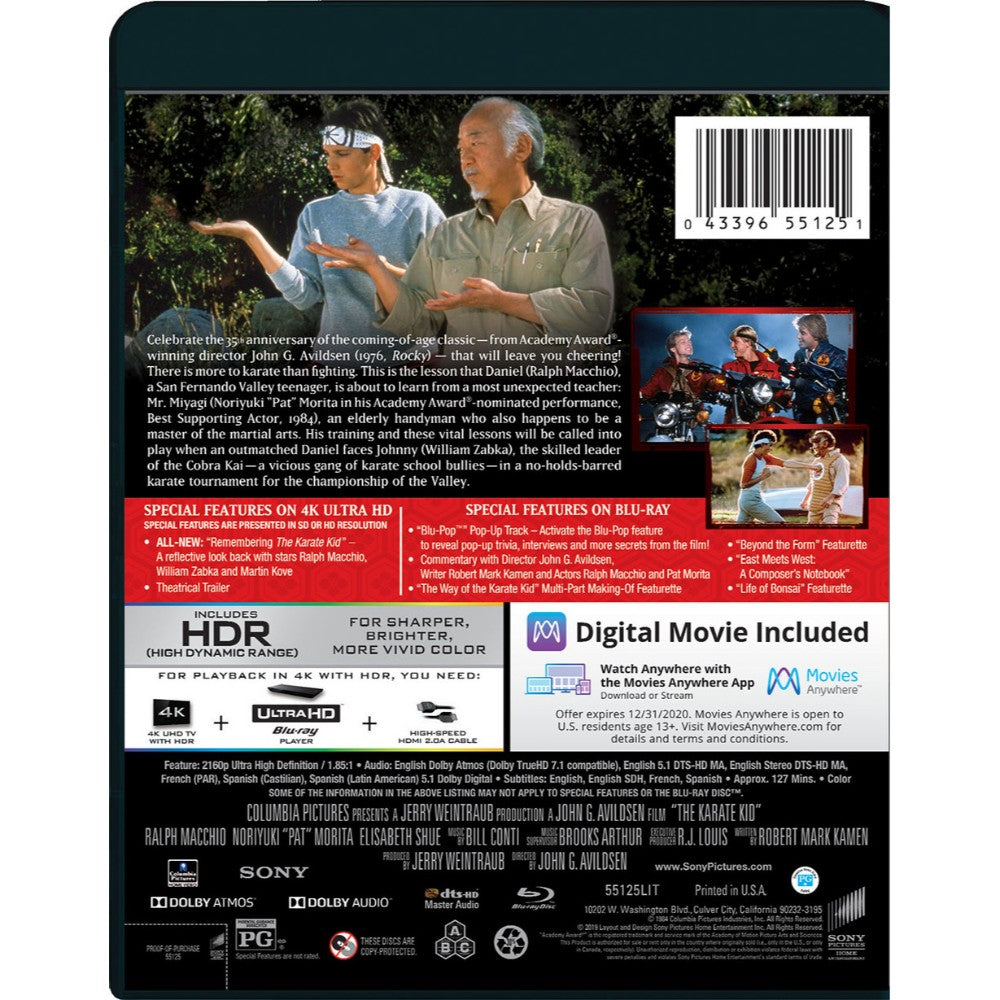Karate Kid 35th Anniversary 4K Ultra HD