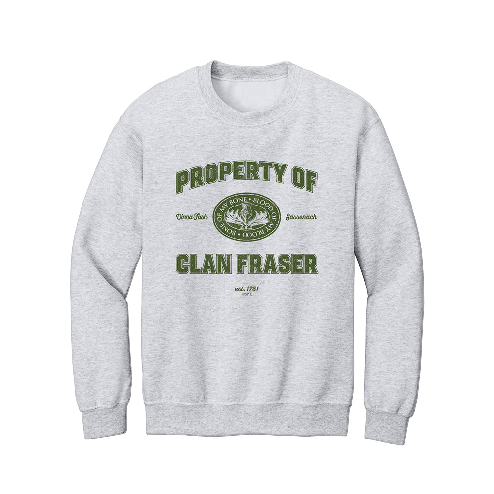 Outlander Property of Clan Fraser Crewneck