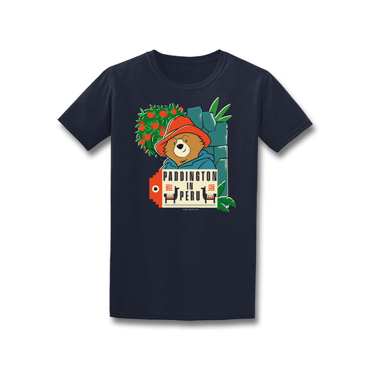 Paddington in Peru Adult Unisex Tag Tee