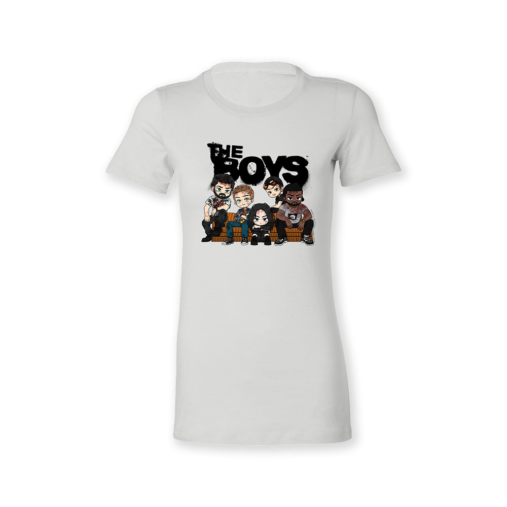 The Boys Chibi Character Couch Women's Tee