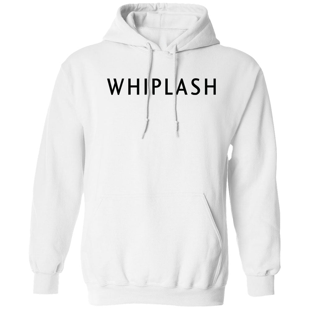 Whiplash White Logo Hoodie