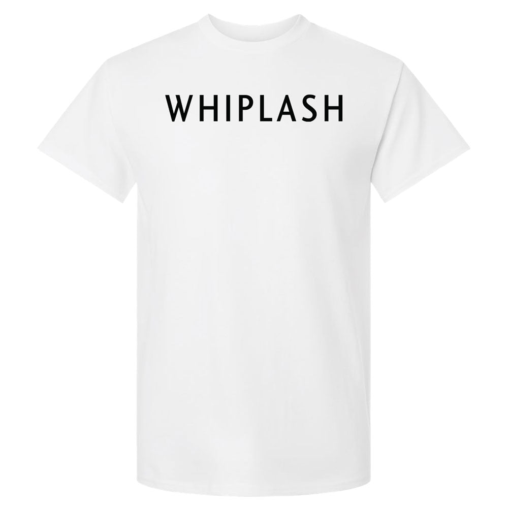 Whiplash White Logo Tee