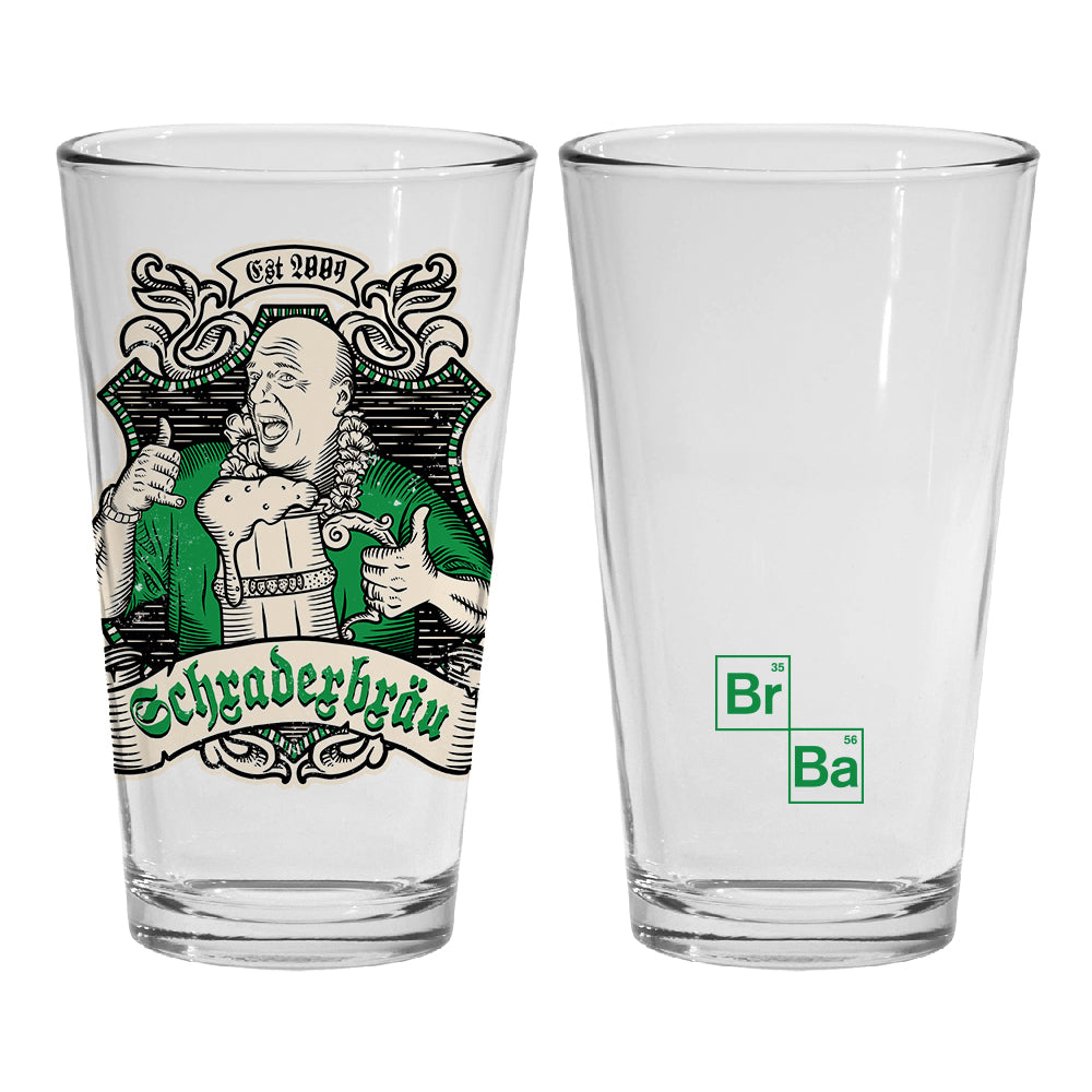 Breaking Bad Schraderbr&auml;u Pint Glass