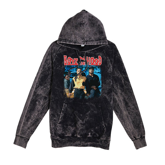 Boyz N the Hood Character Distressed Black Hoodie