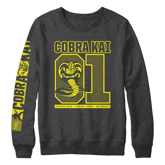 Cobra Kai Team Gray Crewneck