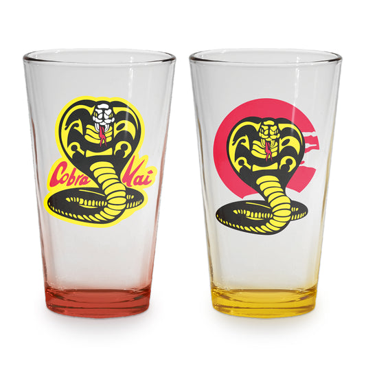 Cobra Kai Pint Glass Set