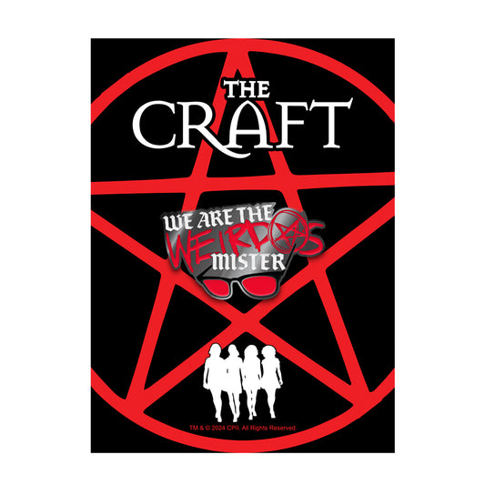 The Craft We are the Weirdos Enamel Pin