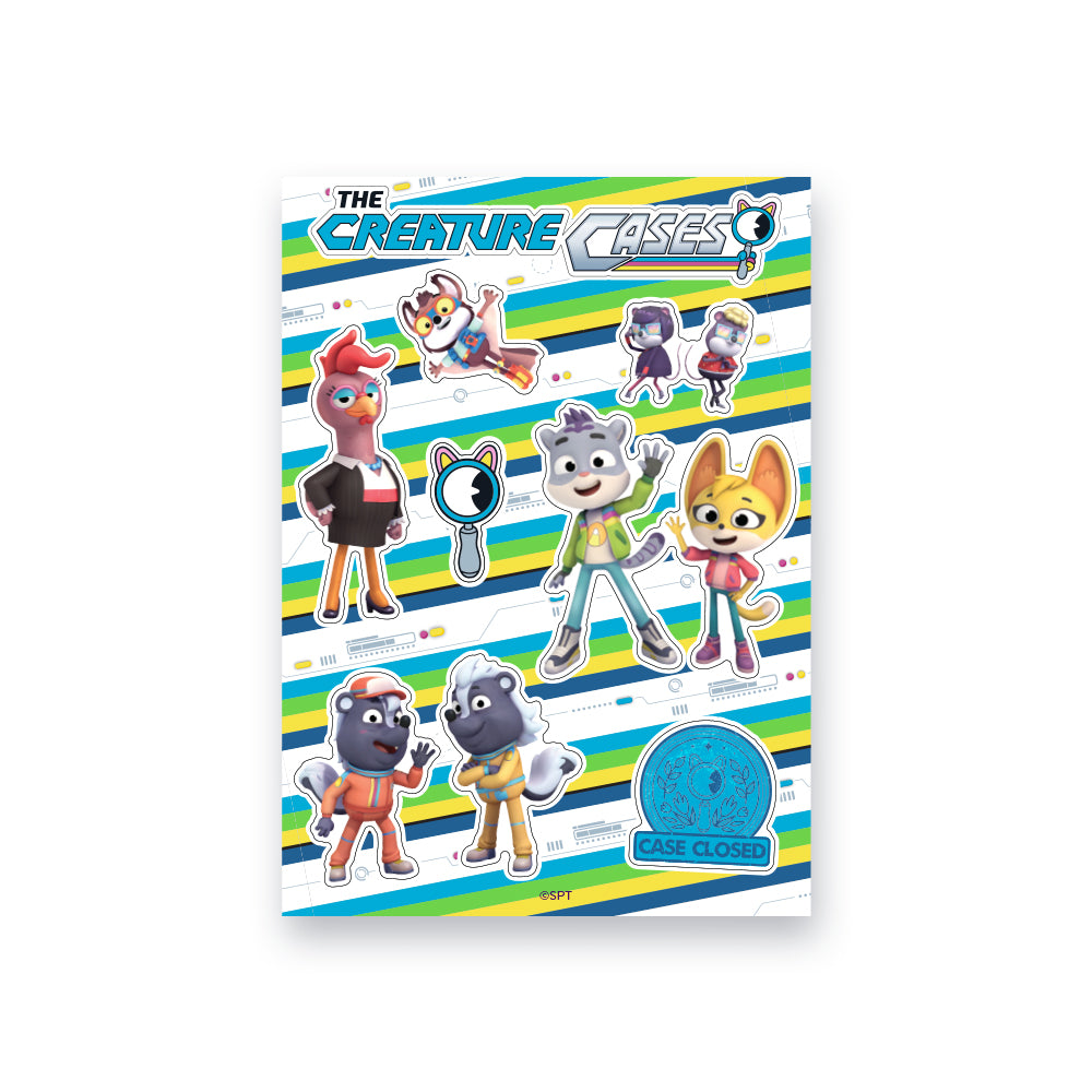 Creature Cases Sticker Sheet