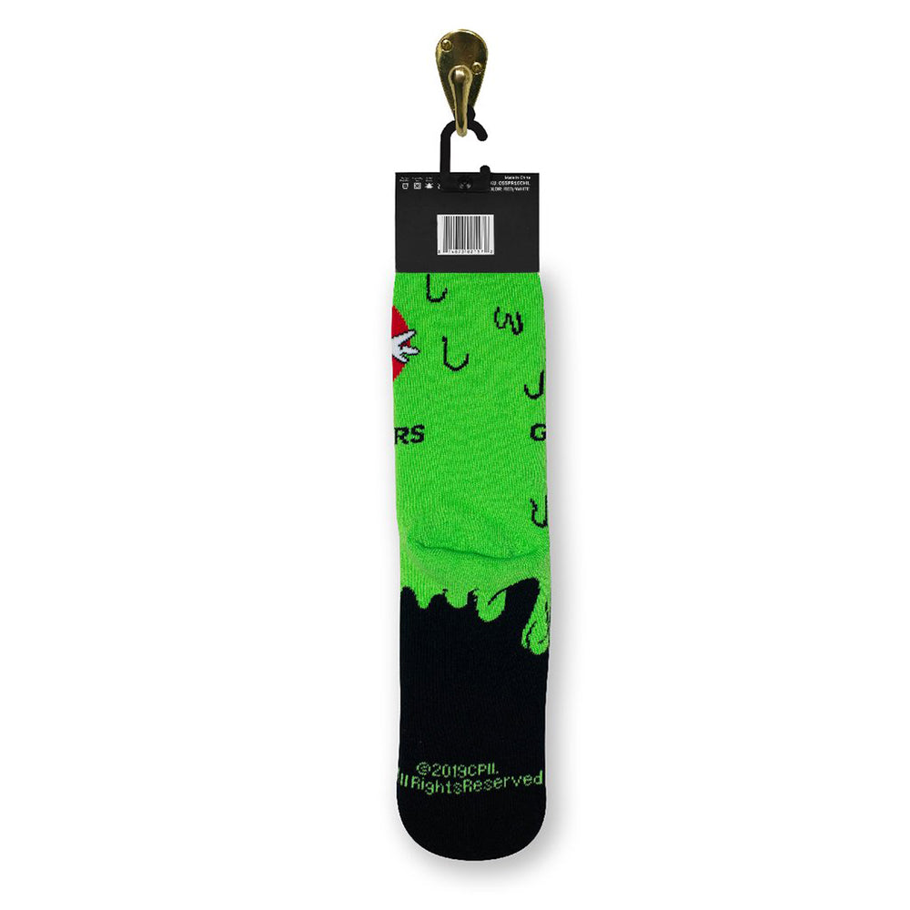 Ghostbusters Slime Knit Socks