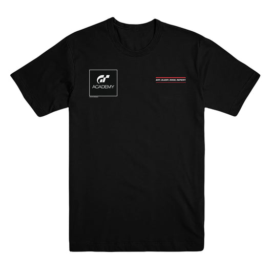 Gran Turismo Academy Eat Sleep Race Repeat Unisex Tee