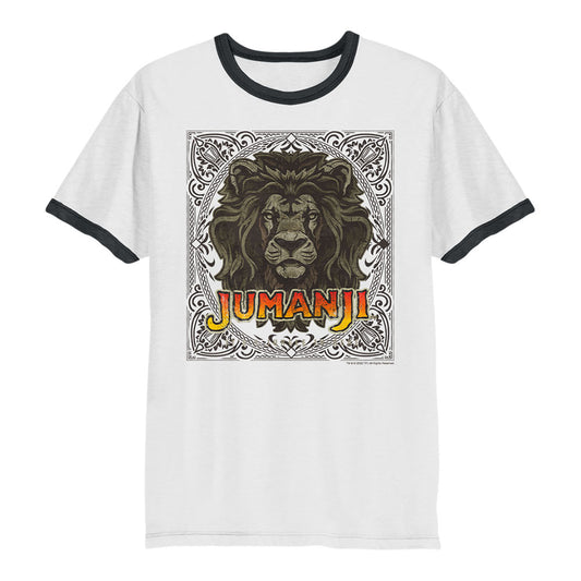 Jumanji Lion Frame Ringer Tee