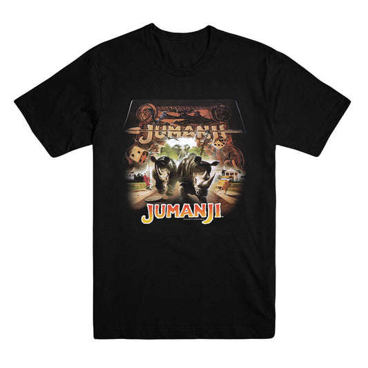 Jumanji Key Art Logo Tee