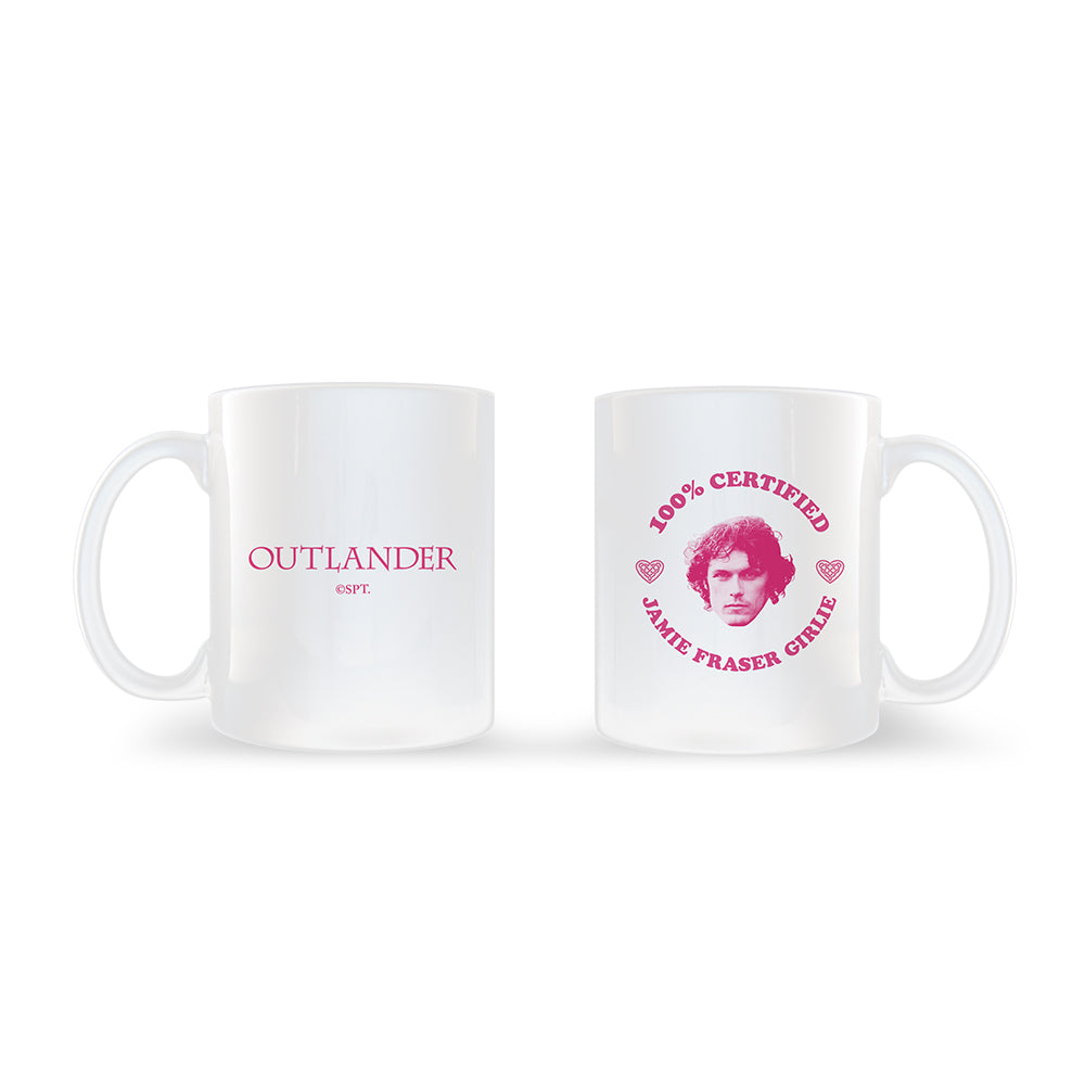 Outlander 100 Percent Certified Jamie Fraser Girlie Mug
