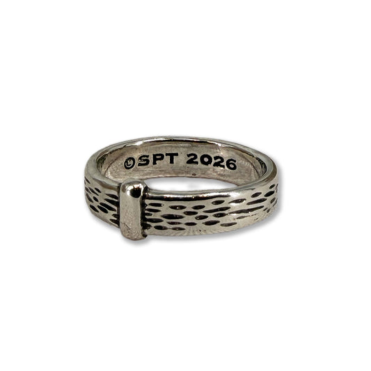 Stainless Steel Replica of Claire's Wedding Ring from Jamie as seen in Outlander