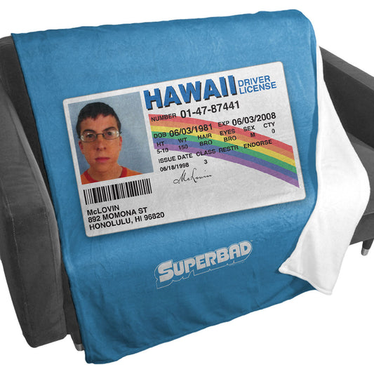 Superbad McLovin ID Blanket