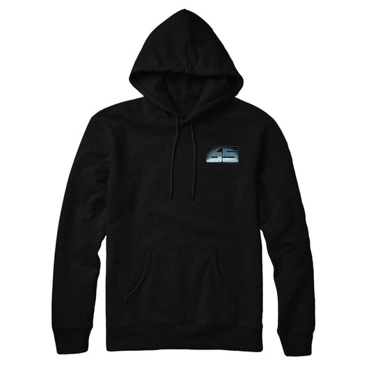 65 Small Logo Black Hoodie