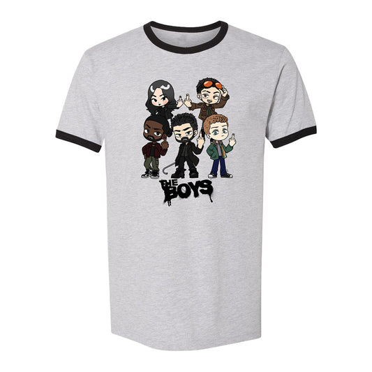 The Boys Chibi Middle Finger Tee