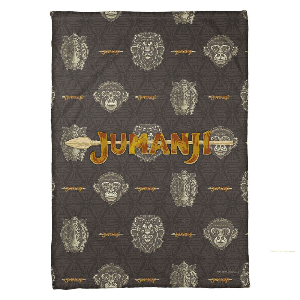 Jumanji Animal Print Blanket